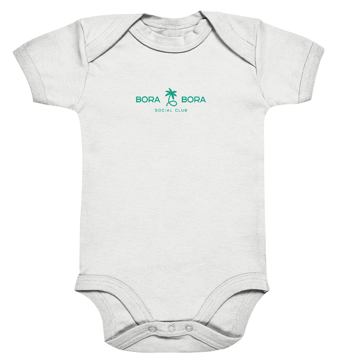 BoraBora Baby Jumper Social Club - Organic Baby Bodysuit