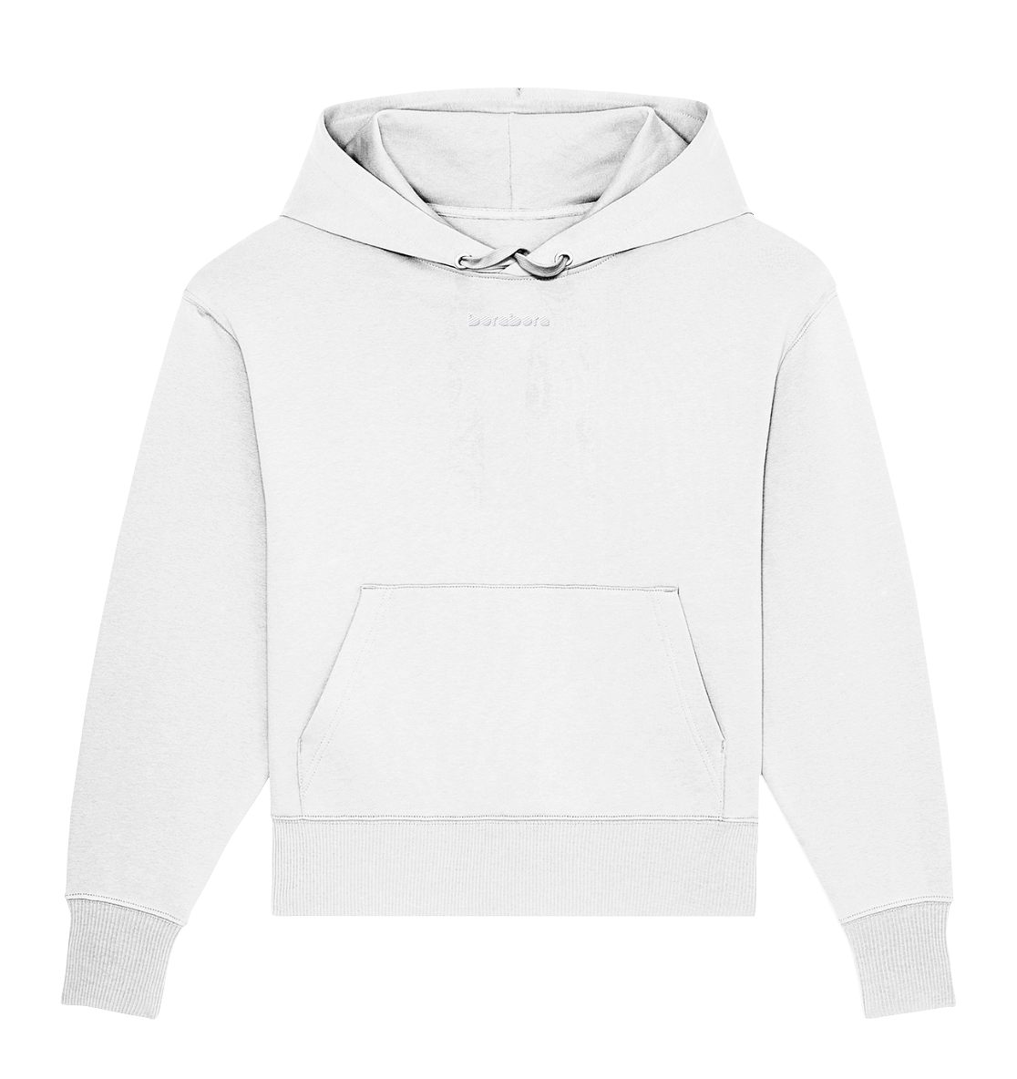 borabora Organic Oversize Hoodie [White]