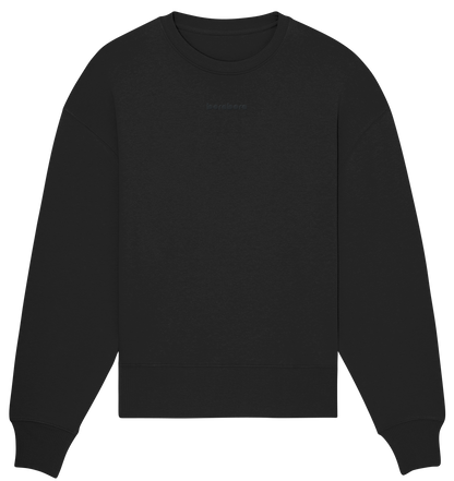 borabora Organic Oversize Sweatshirt [Black]