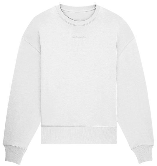 borabora Organic Oversize Sweatshirt [White]